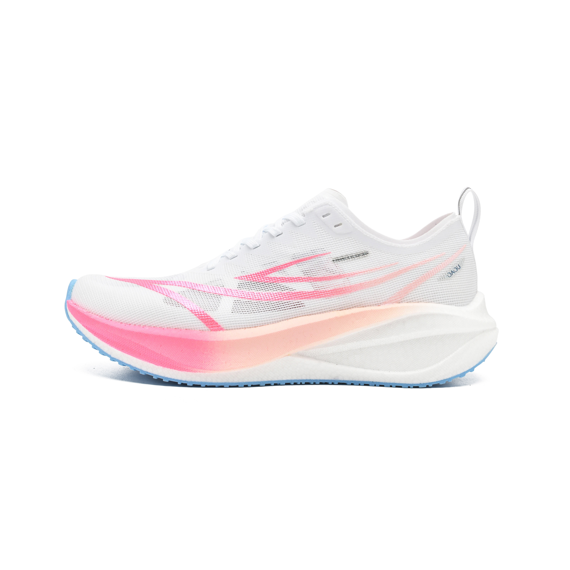 OAOU Low top Running Shoes Unisex Moon Pink Mismatched