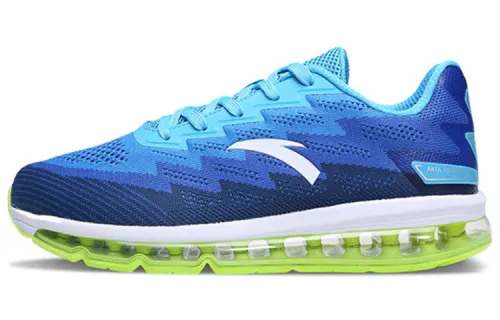 Anta Running Collection Full Length Air Cushion Low top Running Shoes Men's True Blue