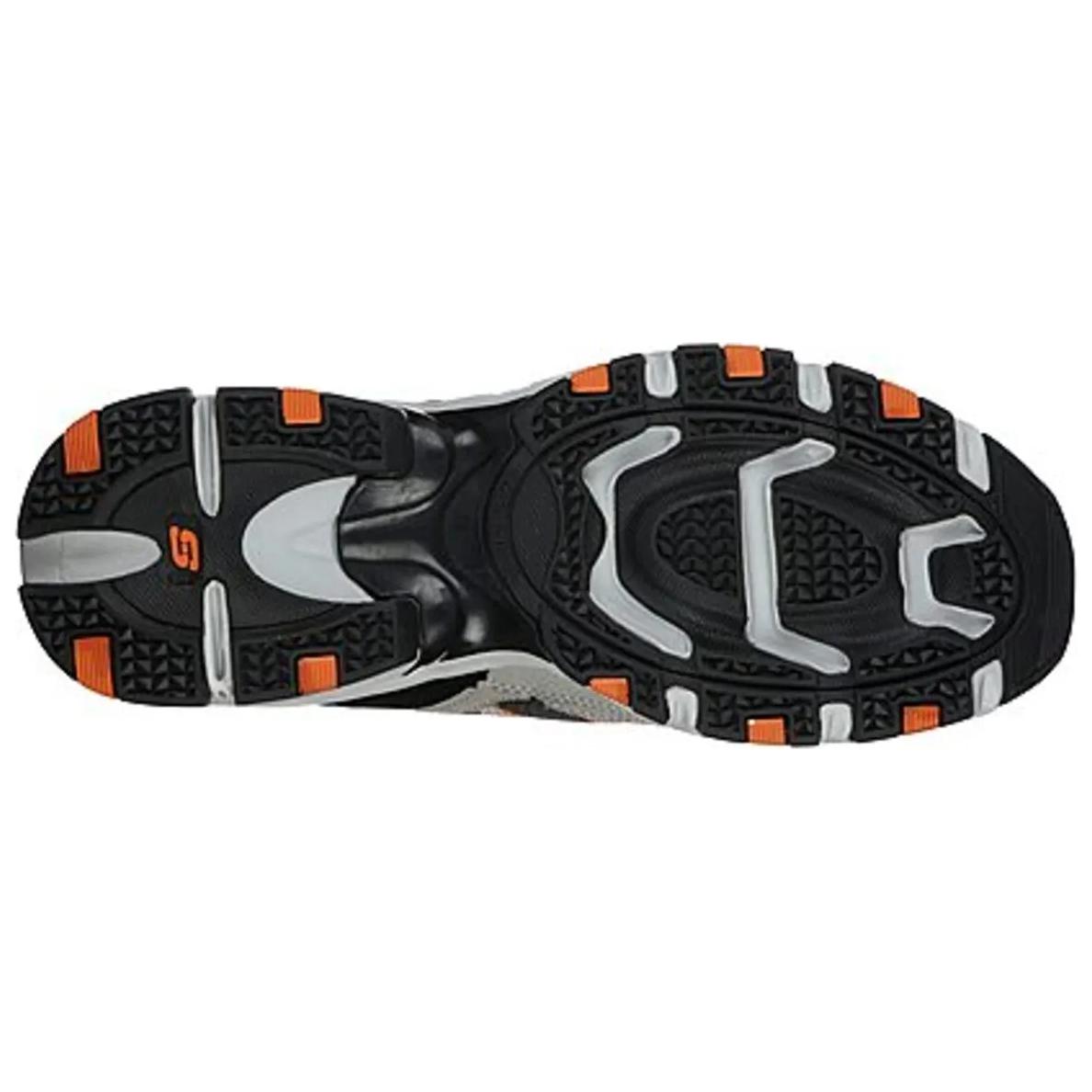Skechers Vigor 2.0 Abrasion Resistant Low top Outdoor Shoes Men’s Gray Orange