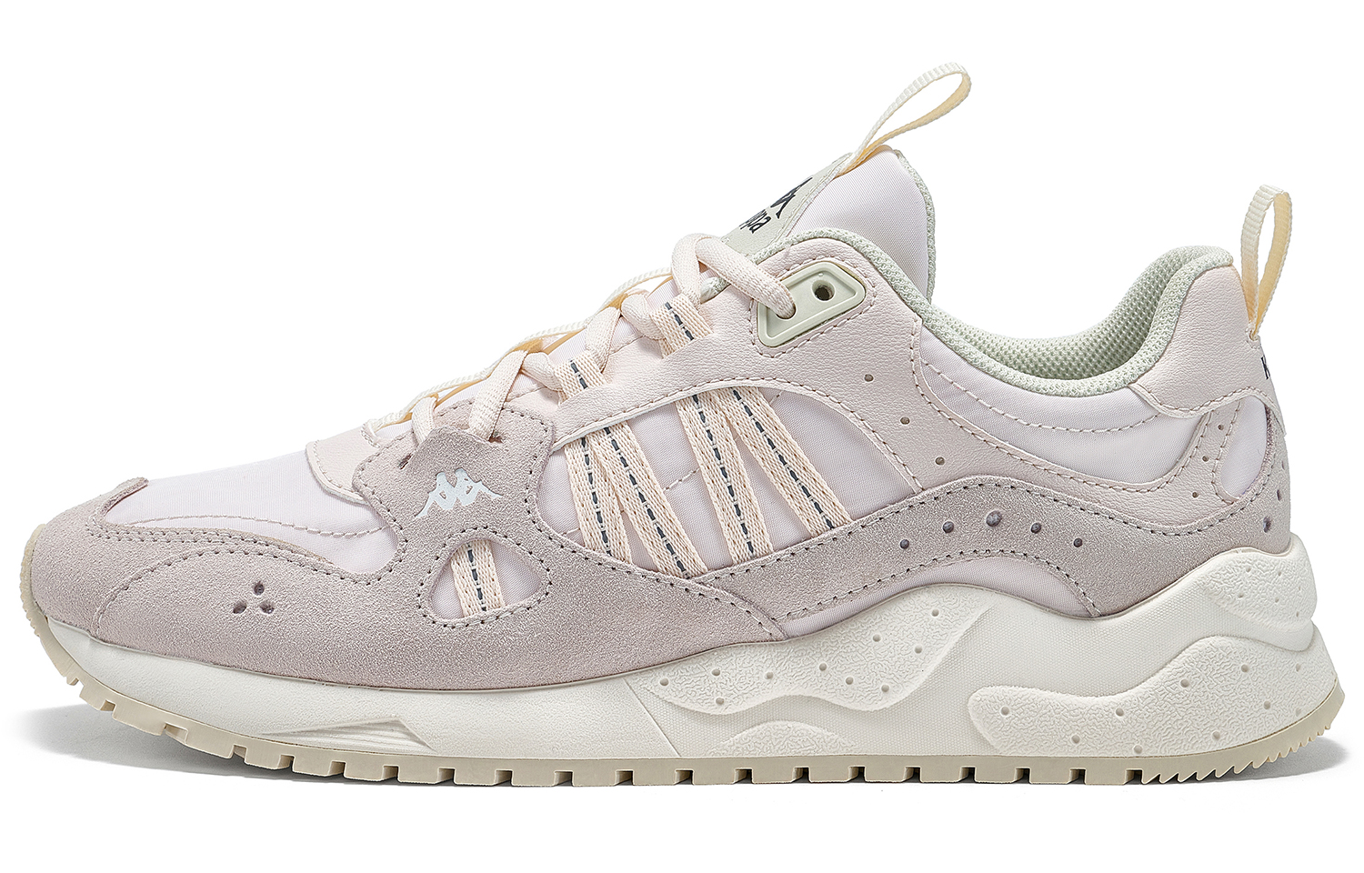 Kappa Slip Resistant Abrasion Resistant Slip Resistant Abrasion Resistant Low top Casual Running Shoes Women’s Fei Pink