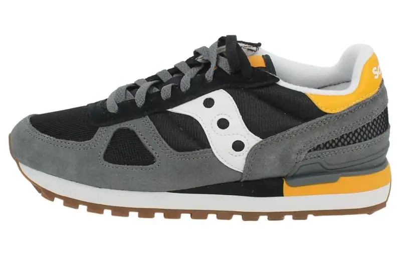 saucony Shadow Original Big Kid 'Black Yellow'