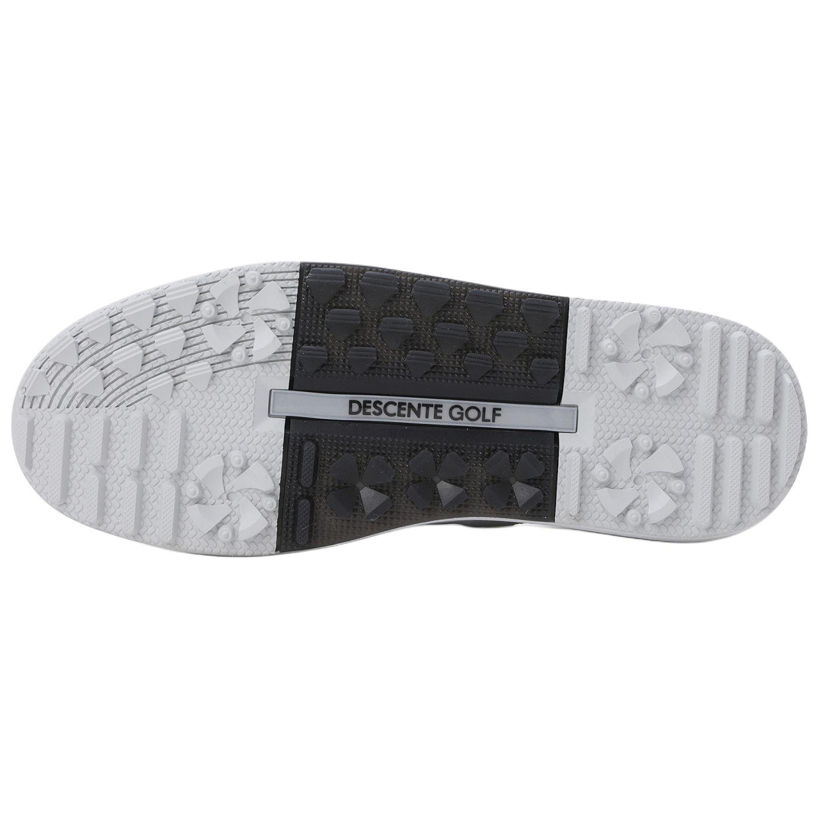 DESCENTE DESCENTEGOLF Slip Resistant Abrasion Resistant Low top Golf Shoes Women’s Black White
