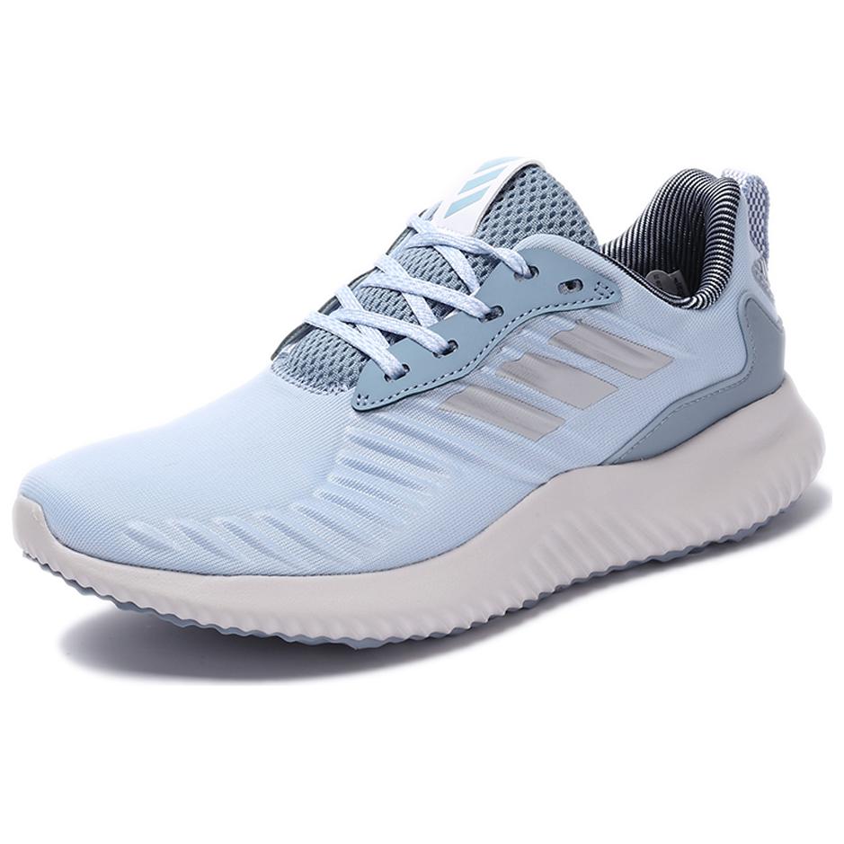 Adidas Bounce Comfortable Abrasion Resistant Slip Resistant Low top Running Shoes Women’s Blue