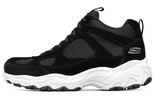 Skechers D'Lites High Top Daddy Shoes Black Women's