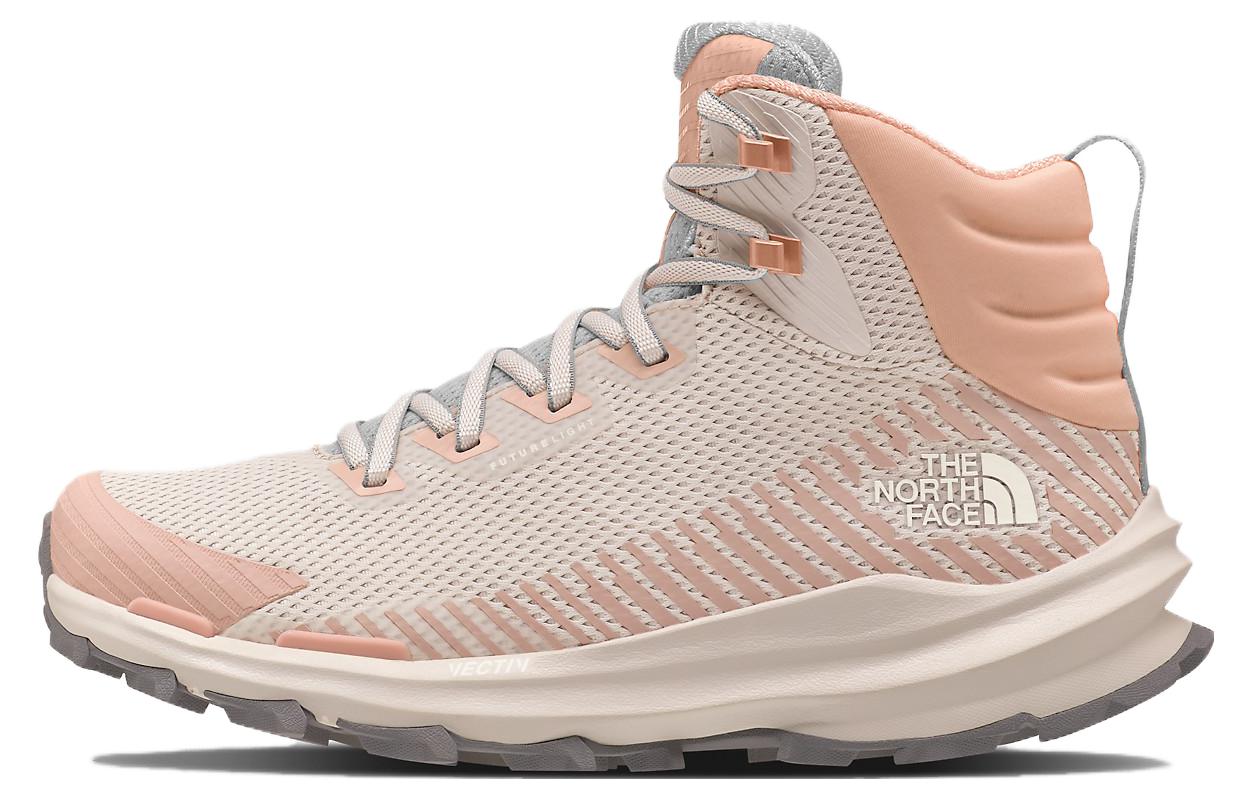 THE NORTH FACE Vectiv Fastpack Futurelight Slip Resistant Abrasion Resistant High top Outdoor Shoes Women's Pink