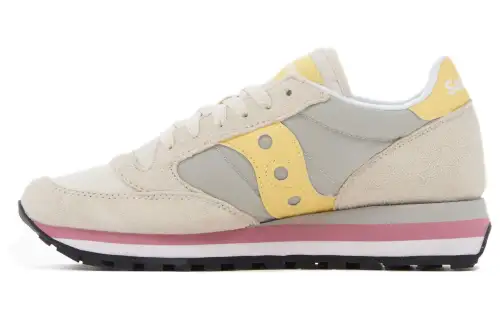 Saucony Jazz Triple Grey Yellow Women's