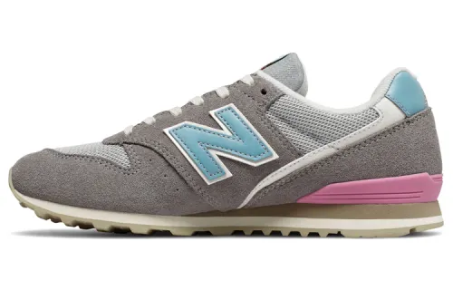 New Balance NB 996 Cushioned Wear-Resistant Lightweight Low-Top Casual Running Shoes Women's Pink Gray Blue B-Width