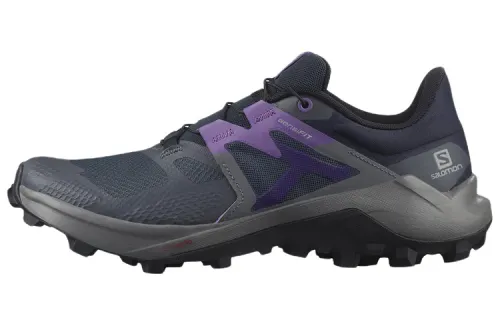 SALOMON CROSS Running Shoes Women's Low Top Black