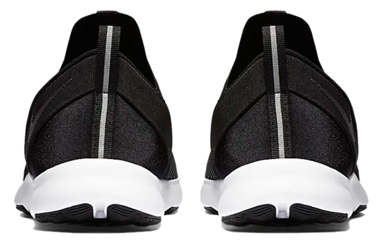 Женские кроссовки Nike Flex Motion TR (черные) — Чёрный / белый — фото 4