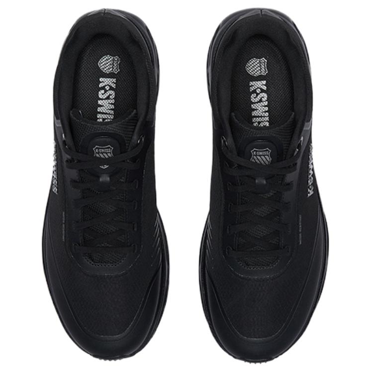 K·SWISS Textile, TPU Low top Running Shoes Men’s Pure Black