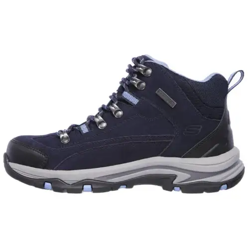 Skechers Relaxed Fit Thermal Waterproof Comfortable Short Mid Calf Outdoor Boots Women's Blue