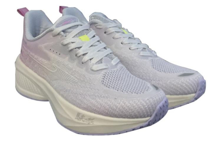 Erke Jiang Rebound Sports Cushioning Low top Running Shoes Women’s White Pink