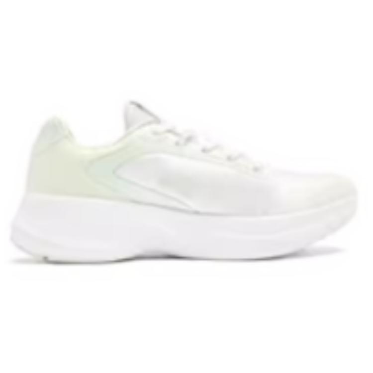 QIAODAN Cushioning Breathable Rebound Low top Sprint Running Shoes Women’s White Green
