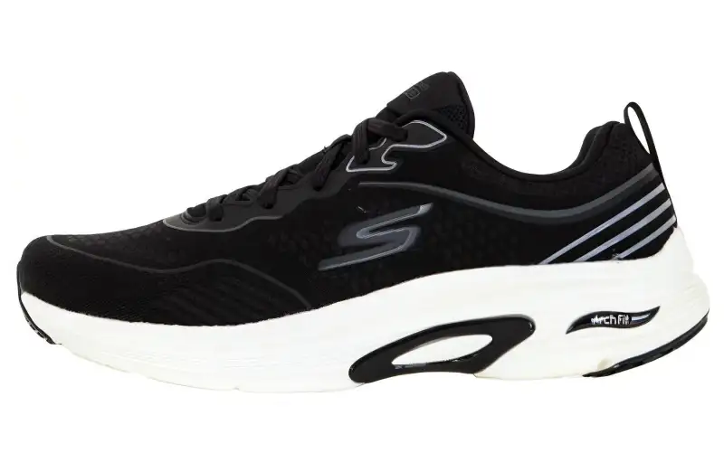 Skechers Go Run Arch Fit Comfortable Textile, Synthetic Leather Cushioning Abrasion Resistant Low top Running Shoes