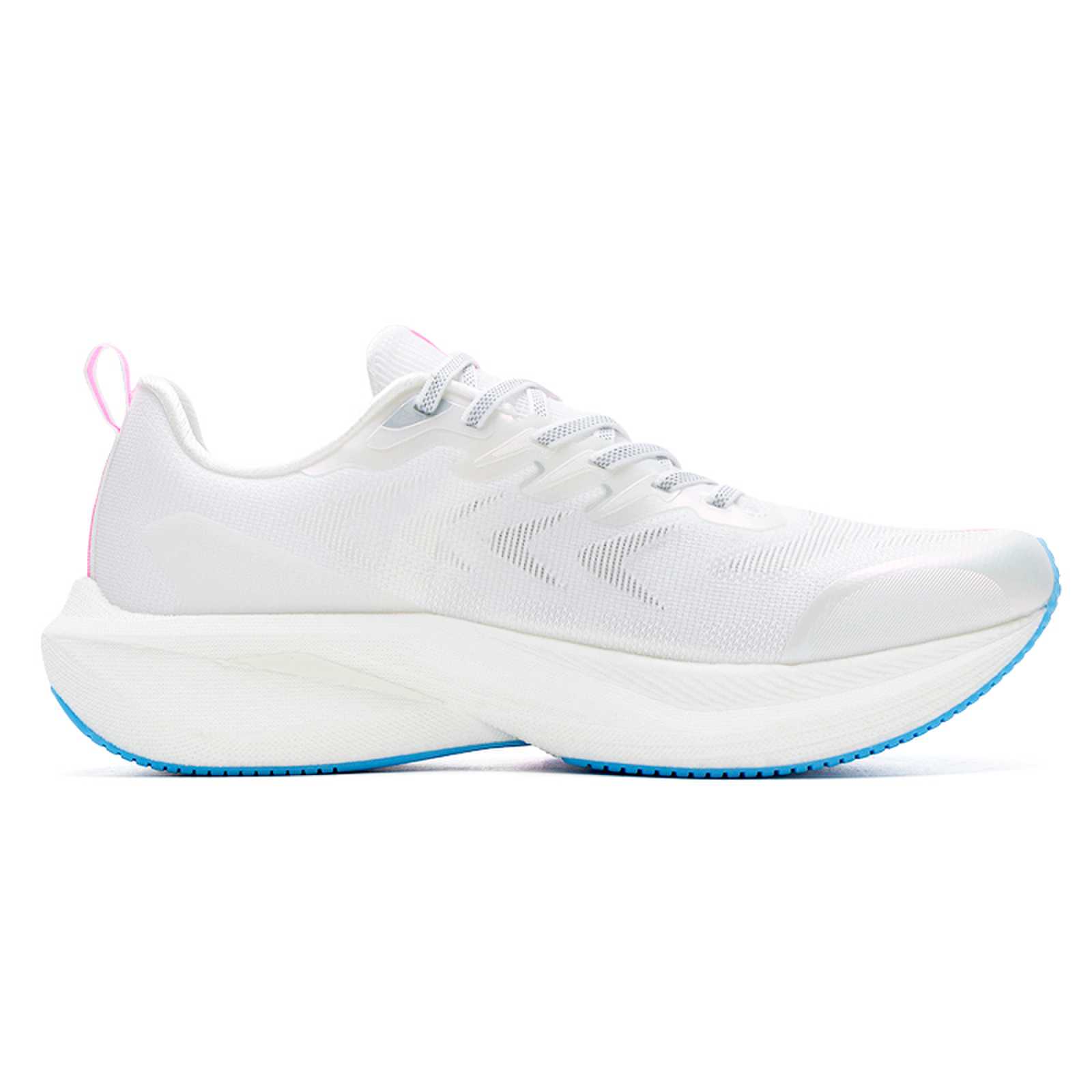 XTEP 100 Cushioning Lightweight Low top Casual Training Running Shoes Men’s White Pink