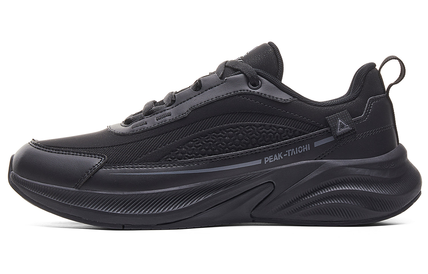 PEAK Qingyi Low top Running Shoes Men’s All Black