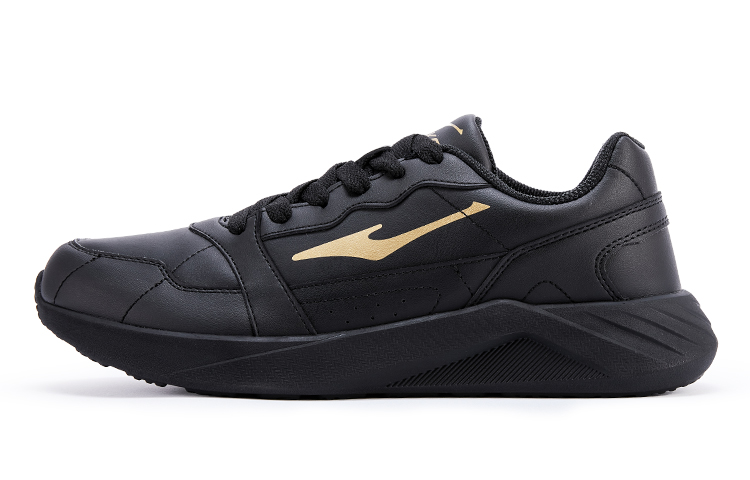 Erke Low top Running Shoes Men’s Black Gold
