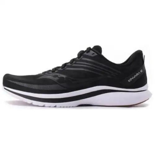 Saucony Kinvara 12 Slip Resistant Abrasion Resistant Low top Running Shoes Women's Black