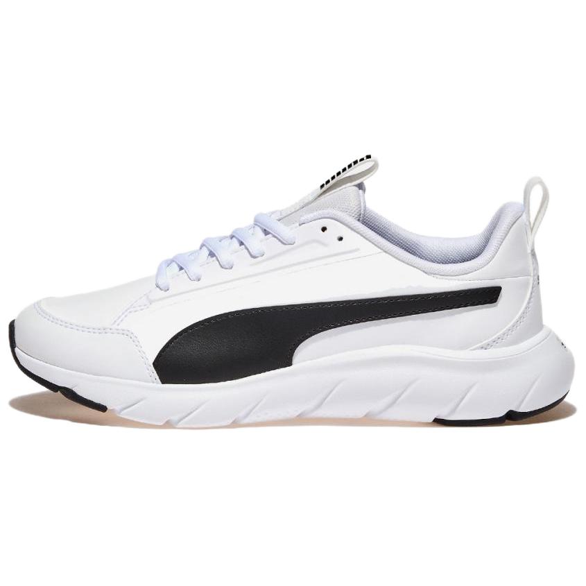 PUMA Softride Slip Resistant Abrasion Resistant Low top Casual Running Shoes Unisex White Black