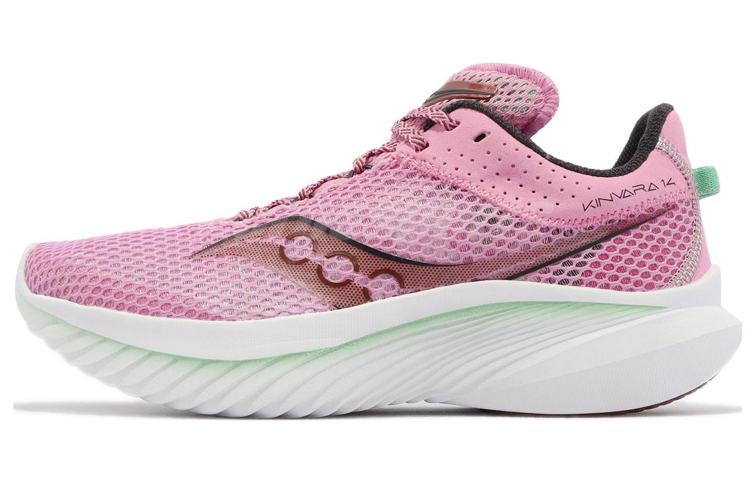 Женские кроссовки Saucony Kinvara 14 (розовые)