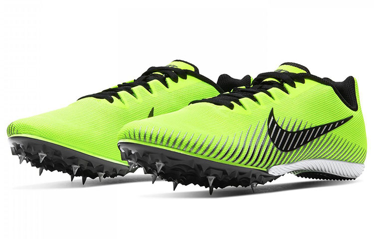 Кроссовки Nike Zoom Rival M 9 (желто-черные) — фото 3