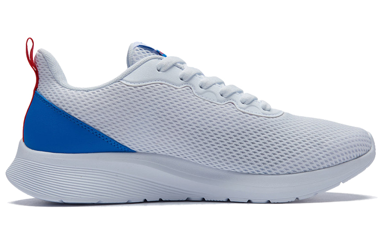 361° Cushioning Breathable And Resilient Low top Running Shoes Men’s White Blue