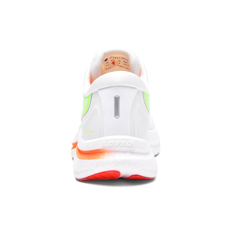 LOTTO Cushioning Support Lightweight Cushioning Support Lightweight Low top Running Shoes Women’s White/Neon Orange
