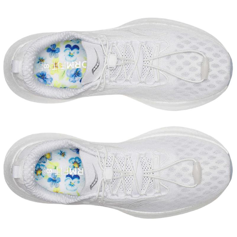 Saucony Ride Yutu 18 Slip Resistant Abrasion Resistant Low top Running Shoes Women’s White
