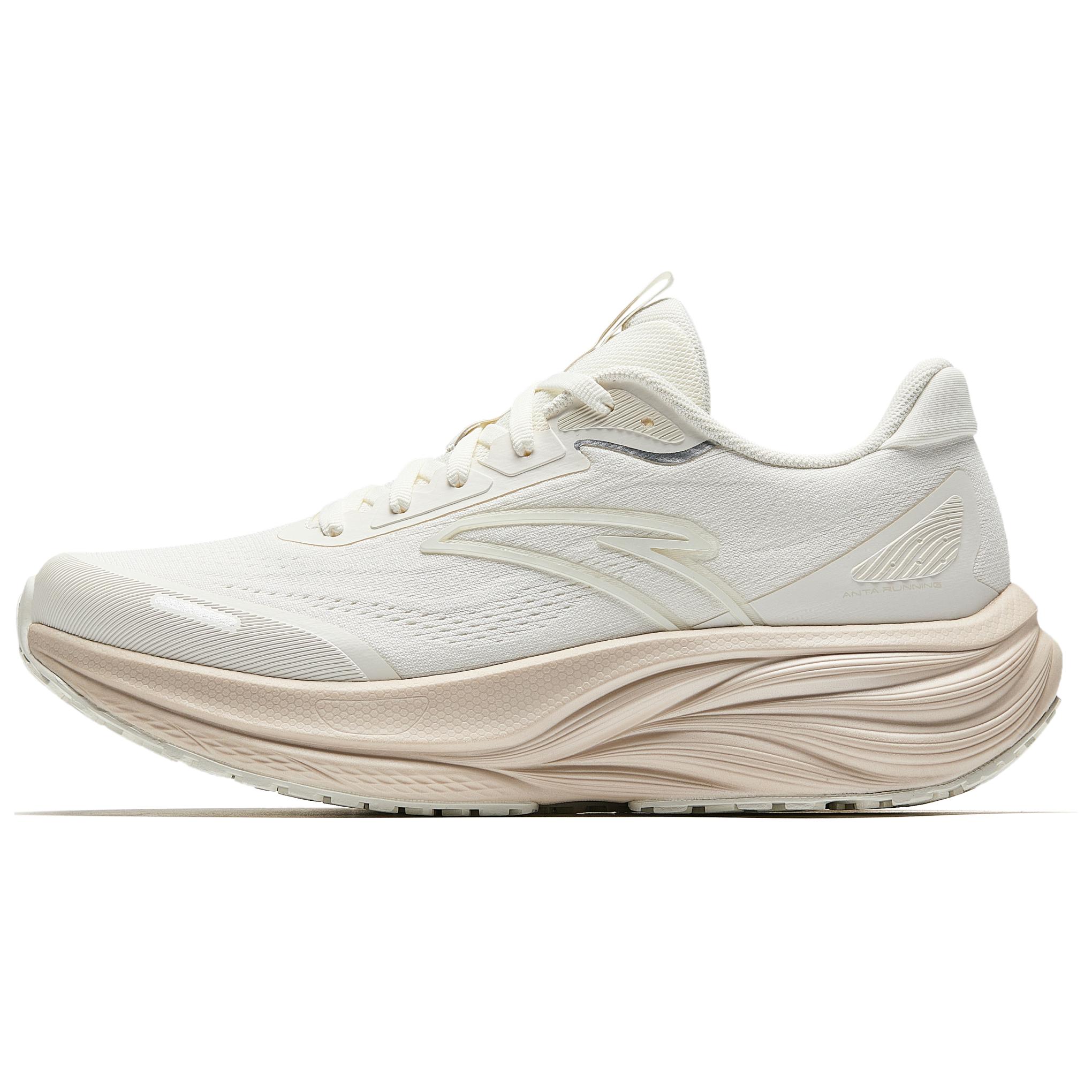 Anta Cushioning Slip Resistant Abrasion Resistant Breathable Lightweight Height Increasing Low top Casual Running Shoes