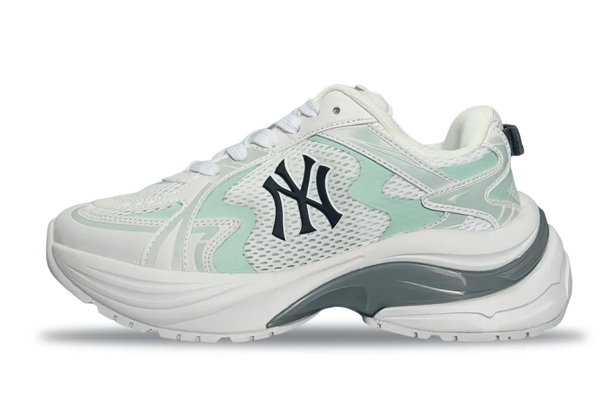 MLB New York Yankees Abrasion Resistant Breathable Low top Casual City Commuting Running Shoes Unisex Emerald Green