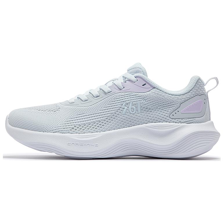 361° Abrasion Resistant Breathable Low top Casual Running Shoes Women’s Gray Purple