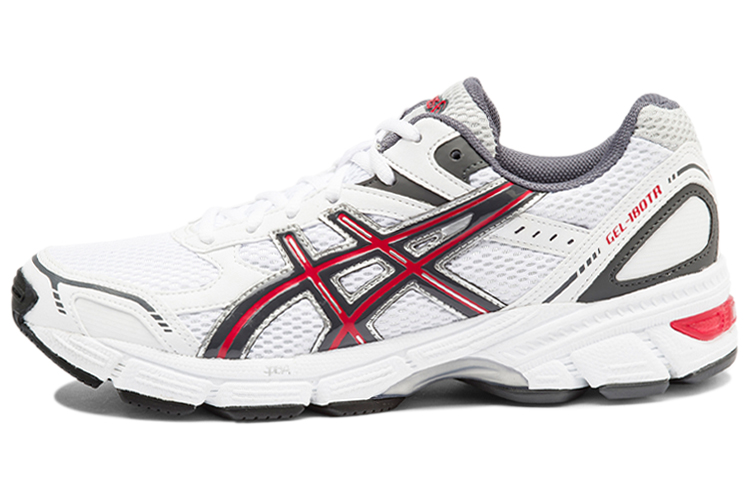 Asics Gel 180TR Comfortable Low top Running Shoes Men's White Red