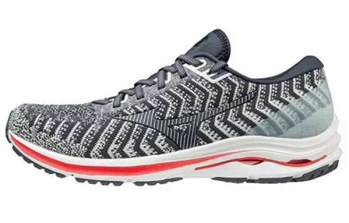 Mizuno Wave Rider 24 Running Shoes Men's Low Top Black/White