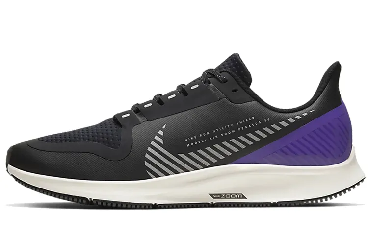 Nike Air Zoom Pegasus 36 Shield Black Silver