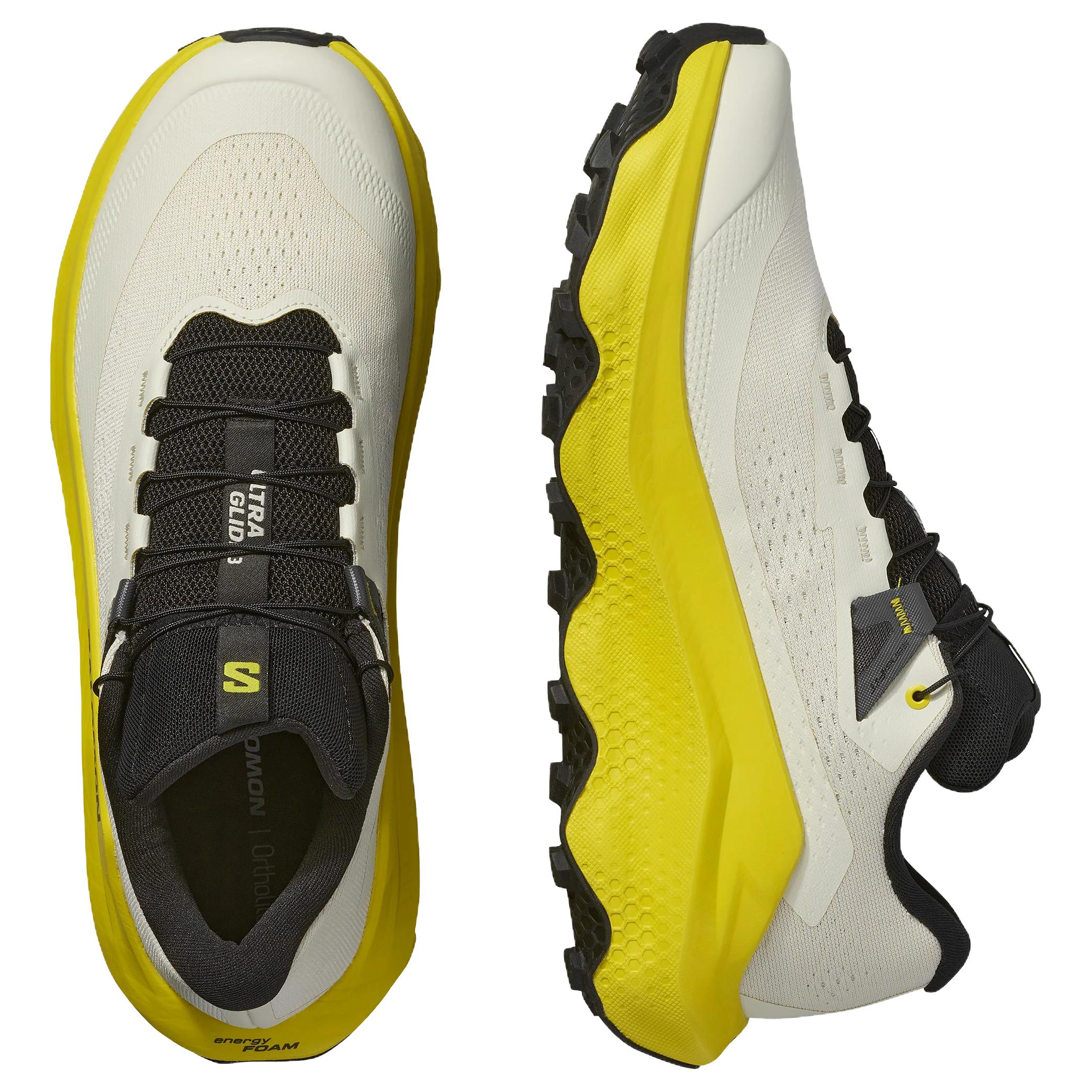 SALOMON Ultra Glide 3 Trail Running Shoes Men’s Beige Yellow