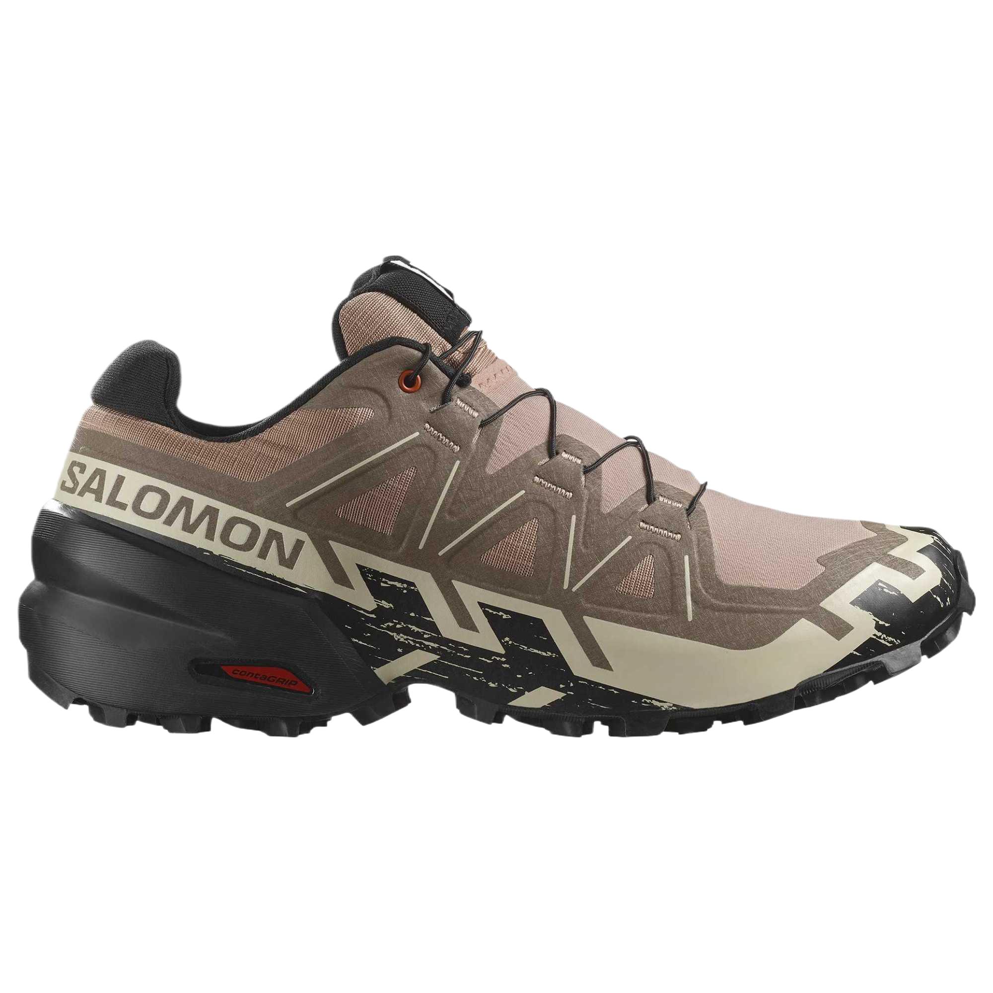 SALOMON Speedcross 6 Low top Running Shoes Men’s Pink Brown