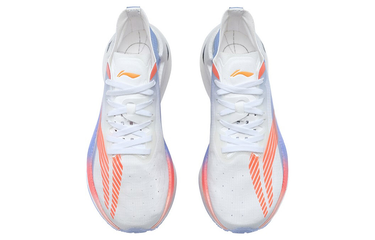 LINING Jue Ying WMNS Running Shoes — White/Blue