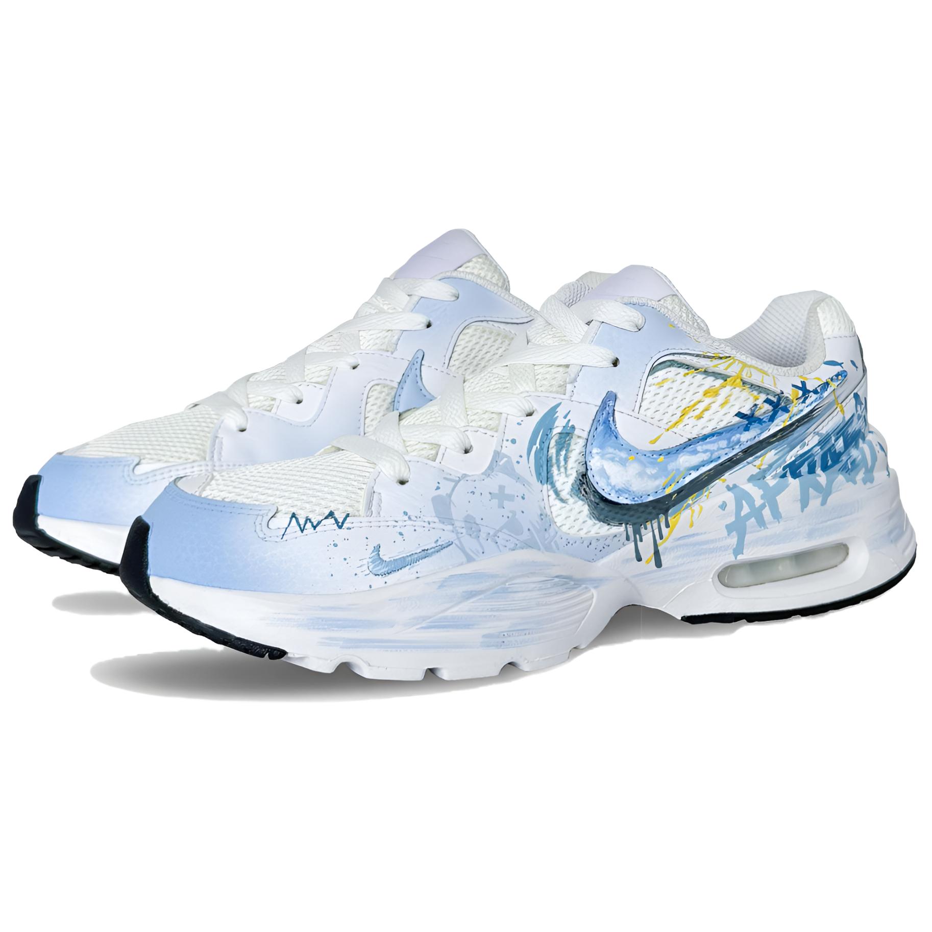 Nike Air Max Fusion Abrasion Resistant Abrasion Resistant Low top Running Shoes Men’s Blue White
