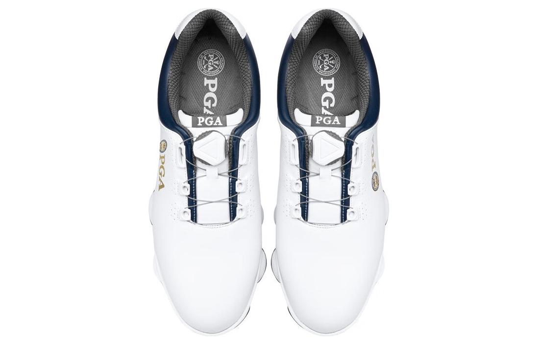PGA Cushioning Slip Resistant Low top Golf Shoes Men’s Blue White