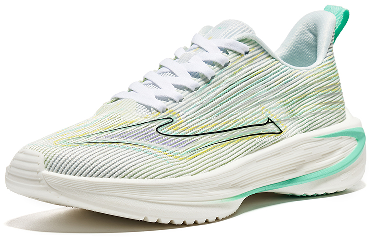 Erke Running Shoes Women’s White Green Purple