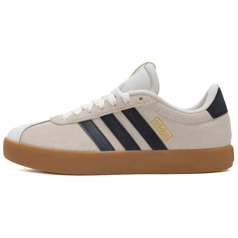 Adidas VL COURT 3.0 Low top Skateboard Shoes Women's White Brown