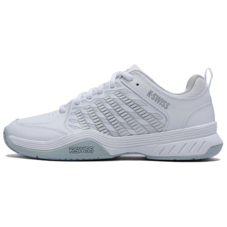 K·SWISS Textile, Synthetic Leather Low top Running Shoes Men’s White Gray
