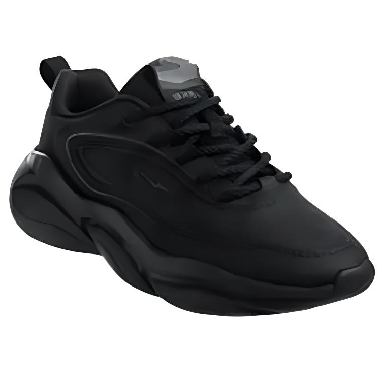 Erke Abrasion Resistant Abrasion Resistant Low top Running Shoes Women’s Jet Black