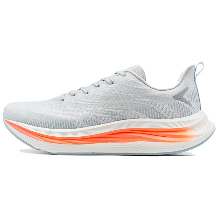 PEAK Enjoy Running 13 Low top Training Running Shoes Men’s Light Gray Orange