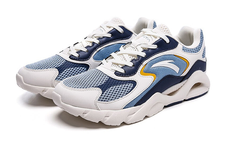 Anta Comfortable Mesh, Textile, Synthetic Leather Cushioning Slip Resistant Abrasion Resistant