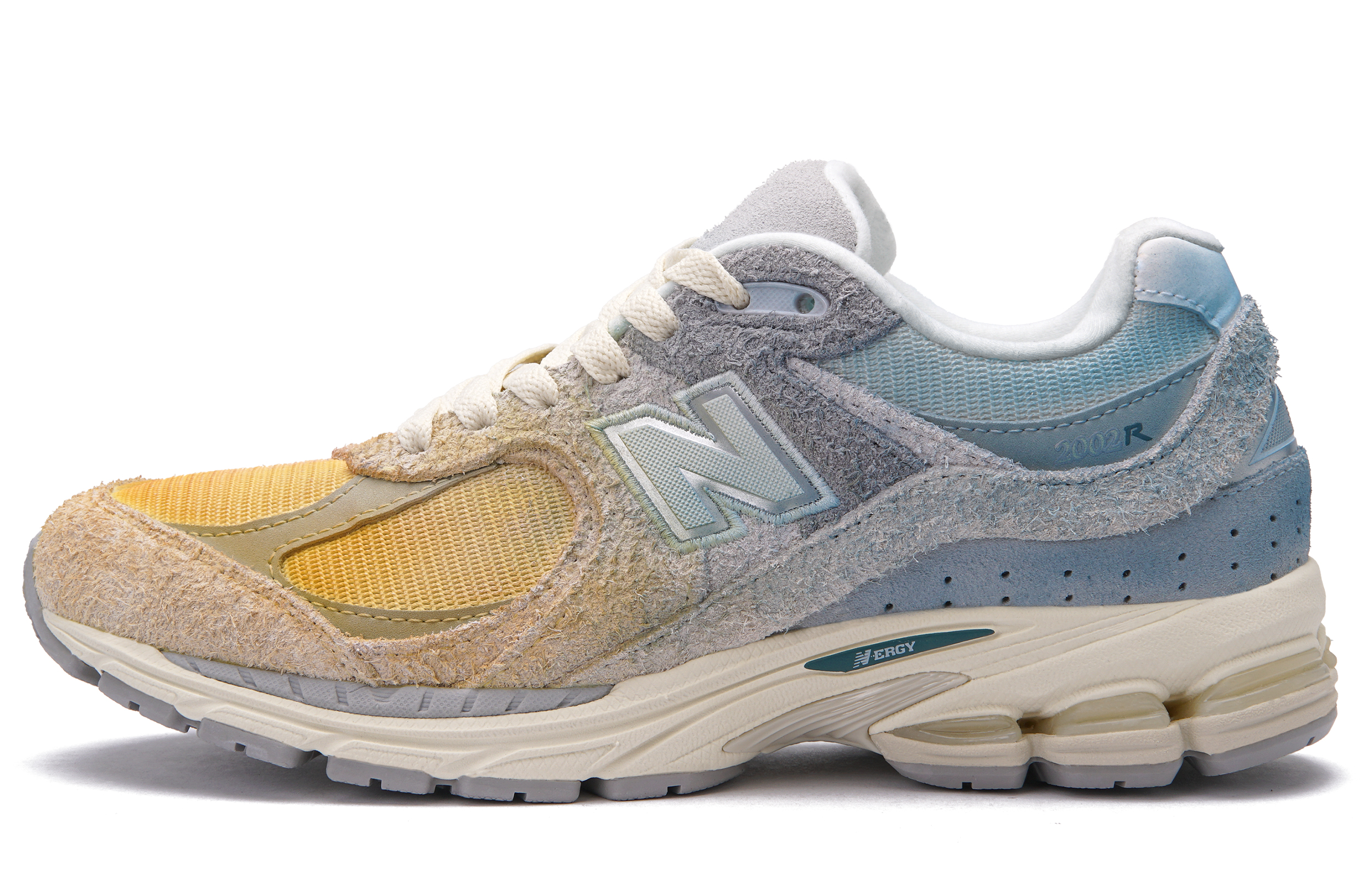 New Balance NB 2002R Low top Running Shoes Unisex Yellow Blue
