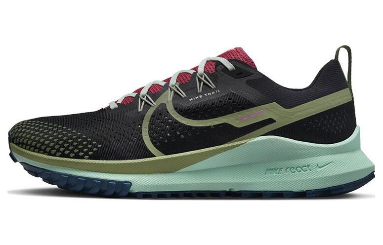 Nike React Pegasus Trail 4 'Black Alligator Mint'