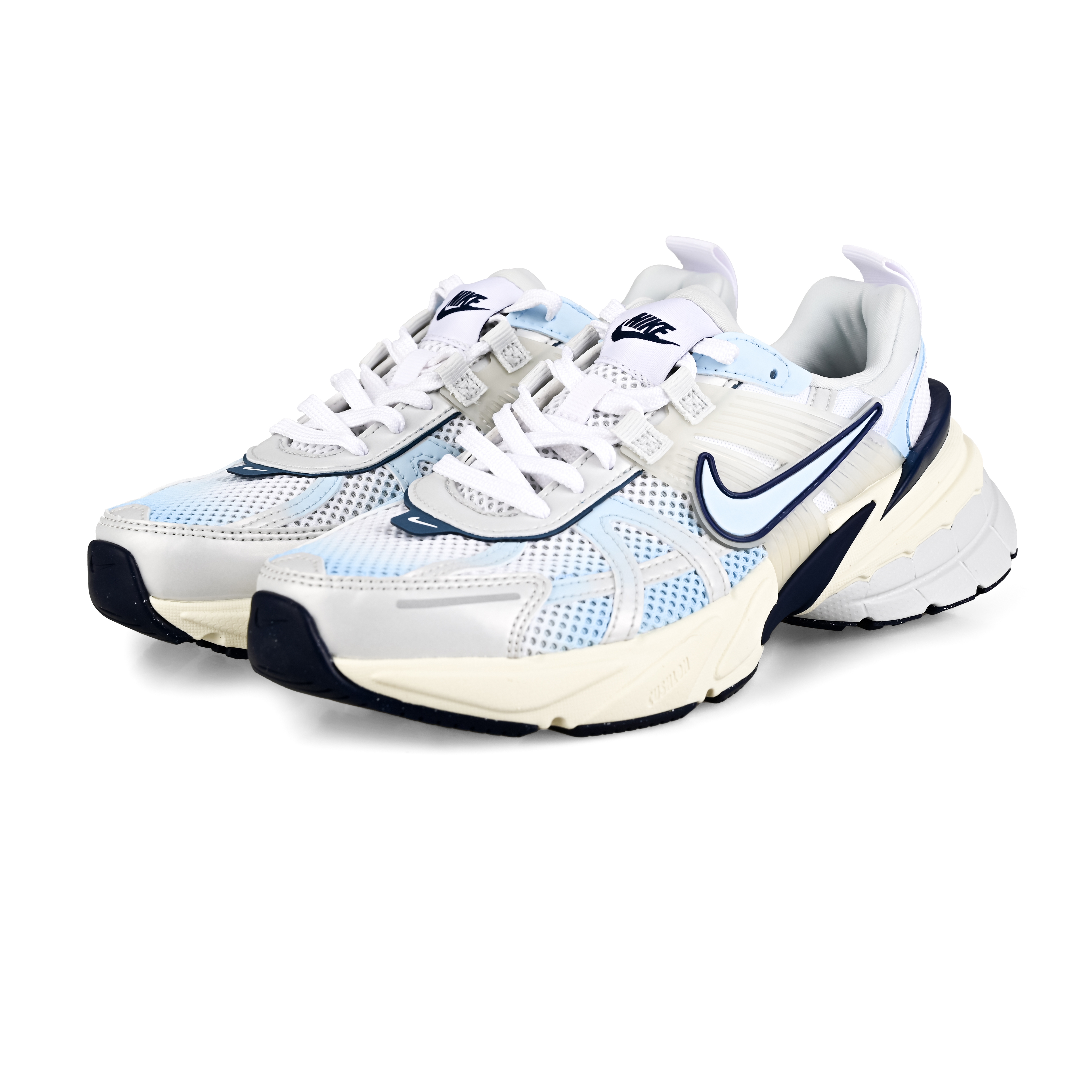 Nike V2K Run Slip Resistant Abrasion Resistant Low top Running Shoes Women’s Blue White