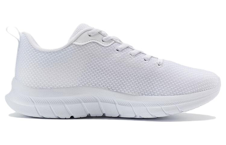 PEAK Qingyi Slip Resistant, Abrasion Resistant, Breathable Low top Running Shoes Women’s White Rose Pink