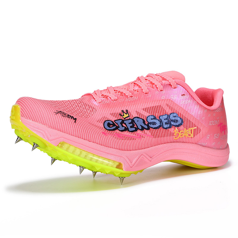 CIERSES Running Shoes Unisex Fluorescent Coral Powder